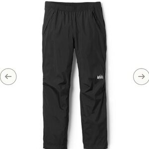 REI Black GORE-TEX Rain Pants